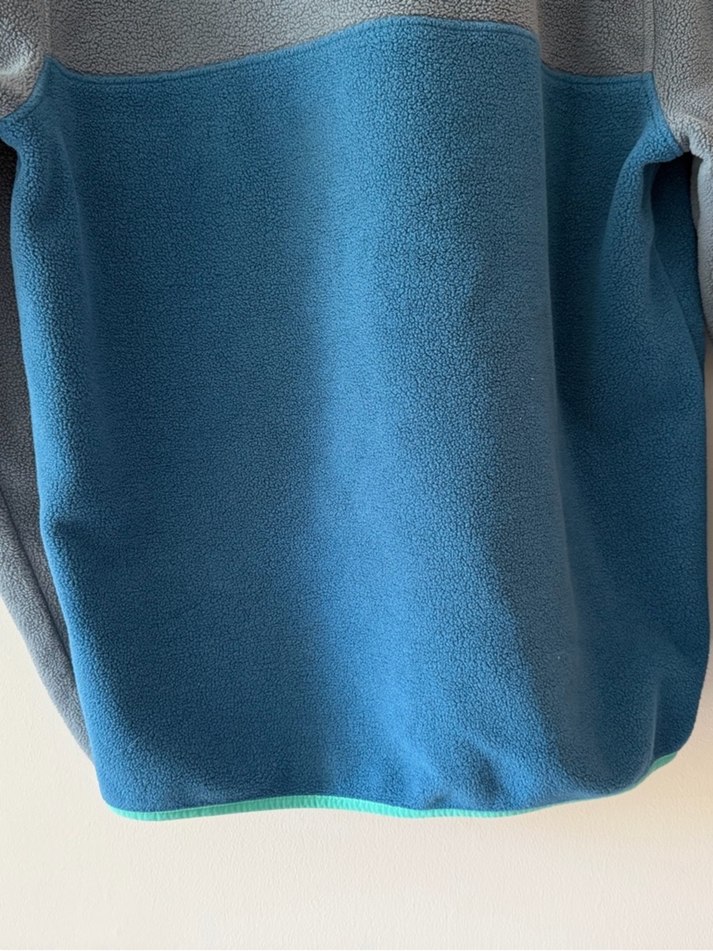 Patagonia Men’s Lightweight Synchilla Snap-T Fleece Pullover in Wavy Blue Large - Picture 14 of 14